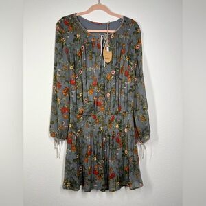 NWT Floral print dress EDC size 8